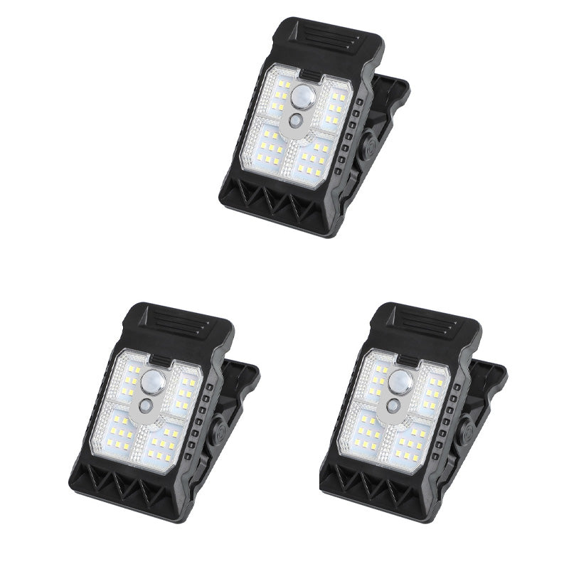 💡 Zewnętrzna lampa solarna z klipsem i czujnikiem ruchu 🔥Kup 2 sztuki, a 1 dostaniesz gratis