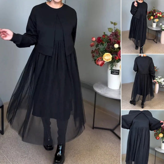 Sukienka z długim rękawem dla kobiet