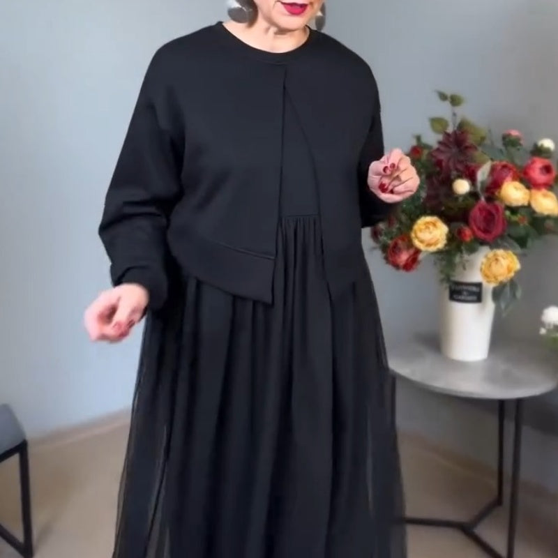 Sukienka z długim rękawem dla kobiet