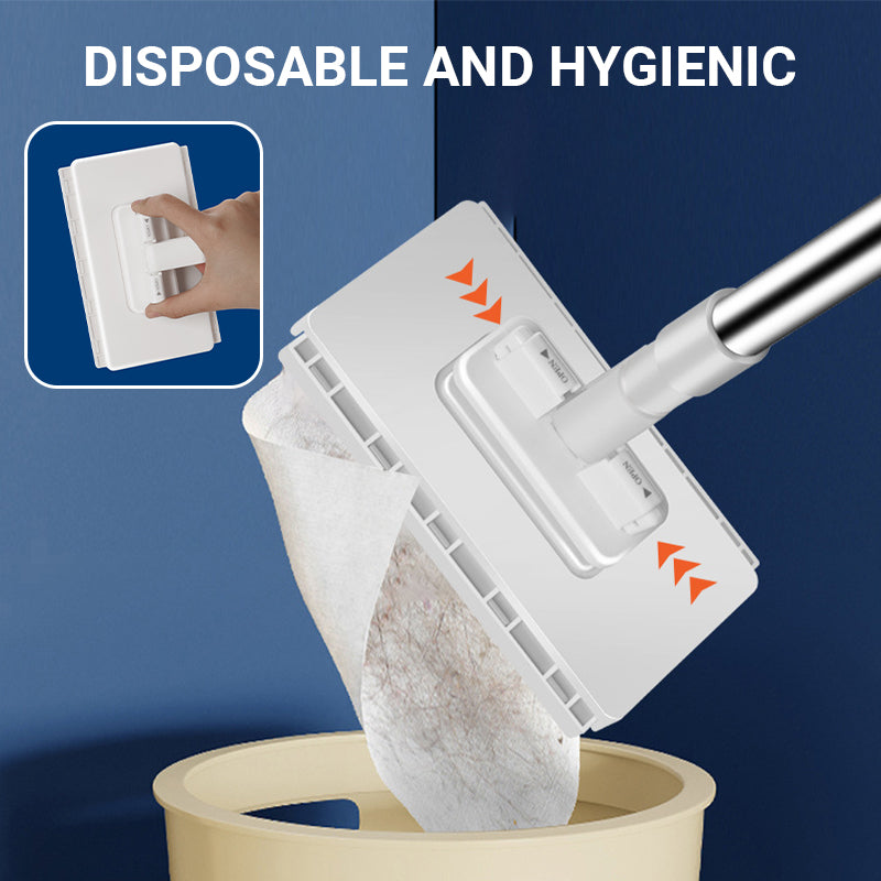 💥Oferta specjalna ograniczona czasowo🏠Mop z czterema ściereżkami wielokrotnego użytku