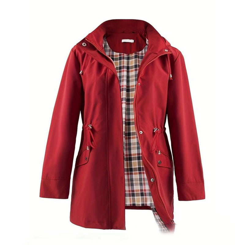 🧥50% zniżki🌧️💧 Prosta, wodoodporna i wiatroszczelna kurtka, wiatroszczelna kurtka z kapturem🍃