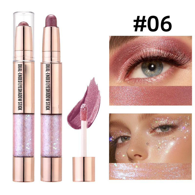 Kremowy podwójny ołówek do cieni do powiek