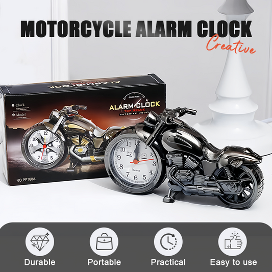 ⏰ Kreatywny budzik motocyklowy 🏍️🎁