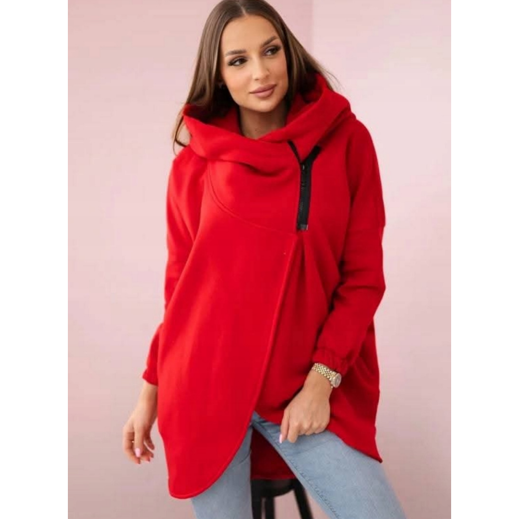 😍 (S-4XL) 🌼 Damska gruba bluza z kapturem typu oversize