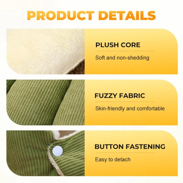 Wygodne i przytulne pluszowe legowisko dla zwierząt🐱