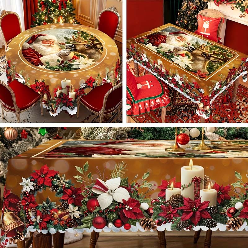 🎄🎅Fată de masă decorativă de Crăciun