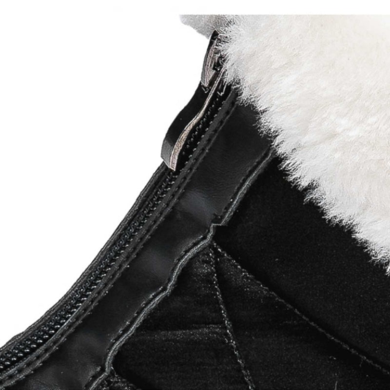 【EU36-42】❄️Zimowe damskie buty z PU z bawełnianą wyściółką i polarową podszewką