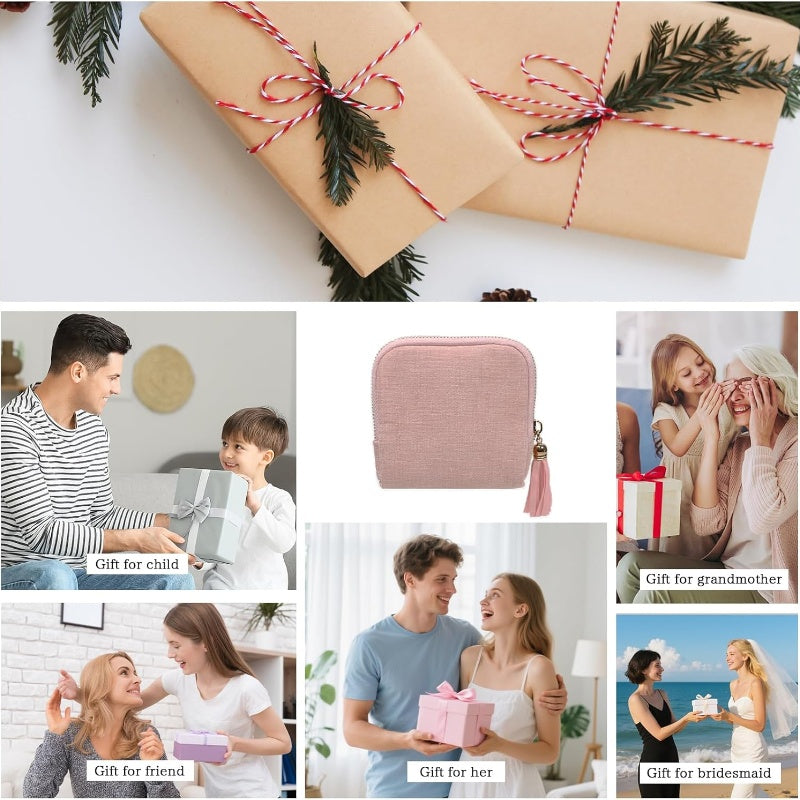 🔥✨Mini podróżna kosmetyczka na biżuterię z zamkiem błyskawicznym