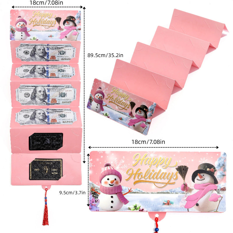 🎅Wyprzedaż świąteczna - 50% zniżki🎄Świąteczna skarbonka niespodzianka