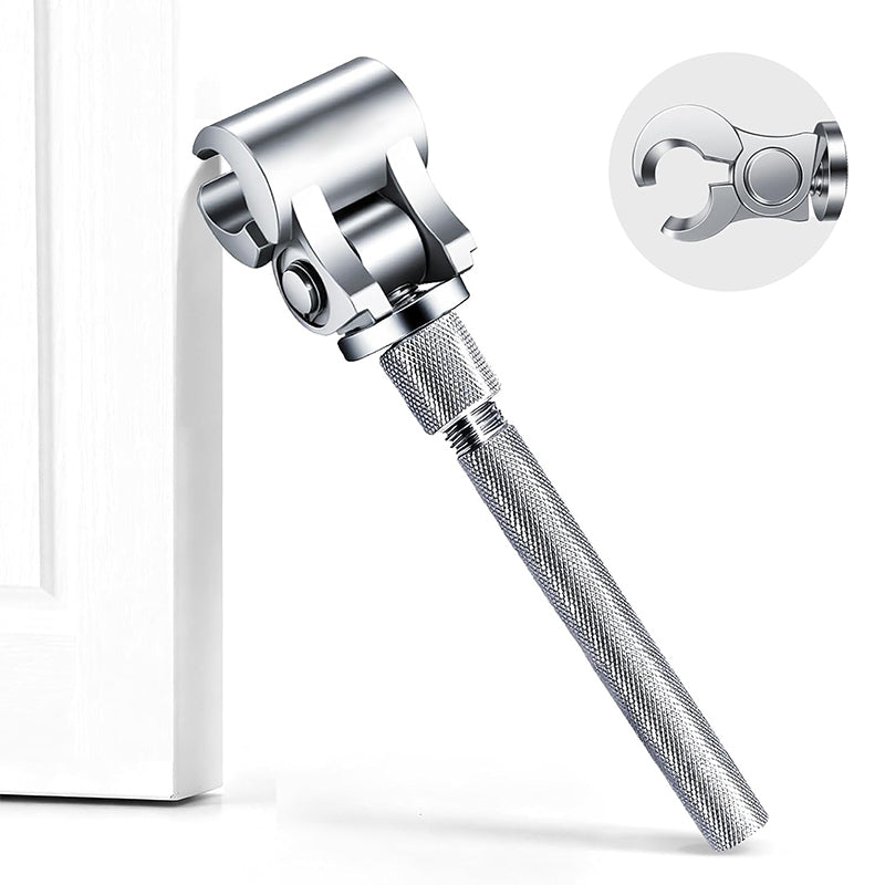 🔧  🚪 Uniwersalny, regulowany klucz do zawiasów drzwiowych – wytrzymała stal, łatwa obsługa i wygodny uchwyt 🔩