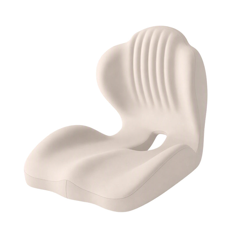 🪑 Poduszka na krzesło z pianką memory💪Z podparciem pleców, ergonomiczna i wygodna – idealna do biura, samochodu i domu.Łagodzi ból pleców i zmęczenie podczas długiego siedzenia.💺