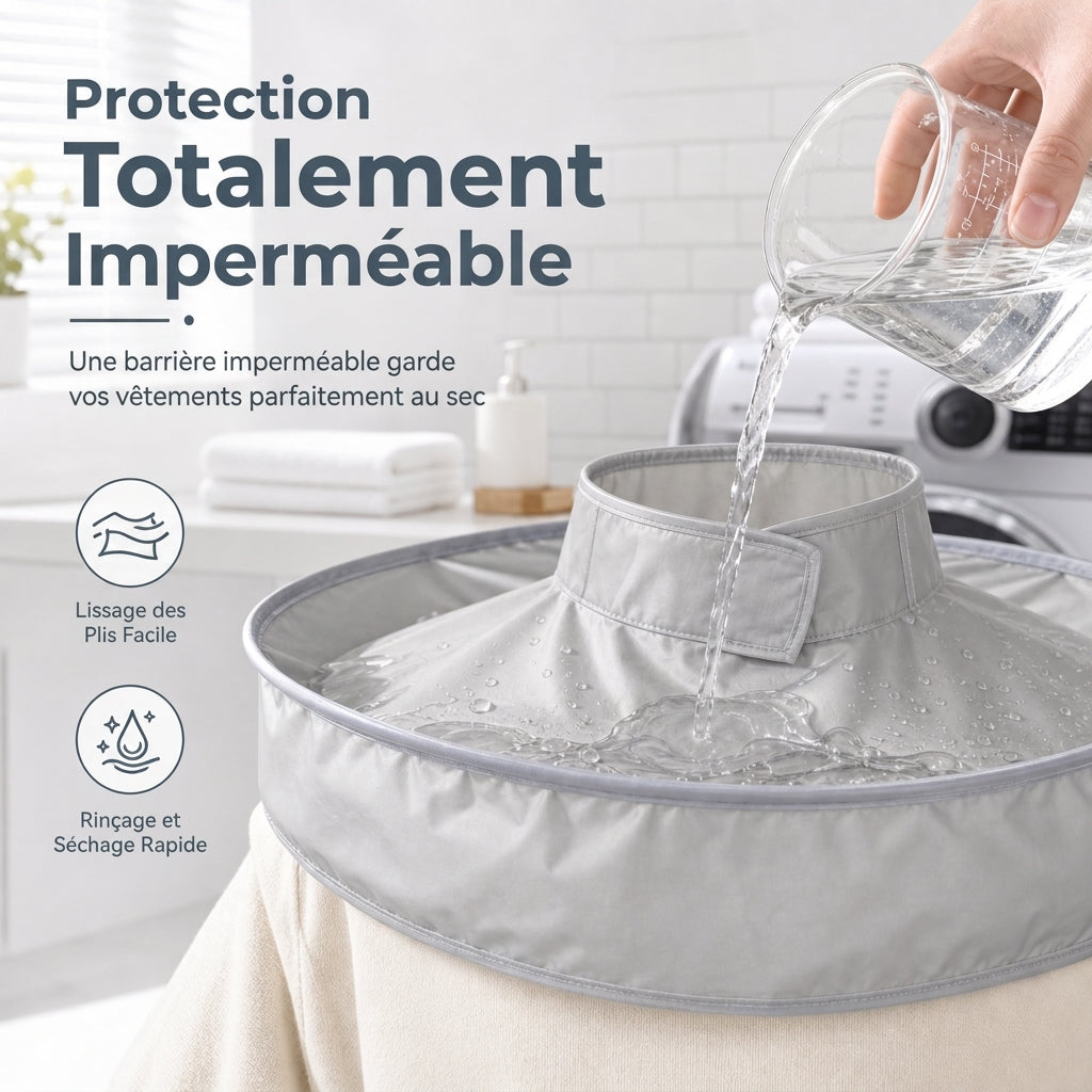 ✂️ 50% ZNIŻKI! 💇 Szara peleryna fryzjerska dla dorosłych – oddychająca i bezzapachowa, do strzyżenia i farbowania ✨